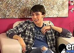 Kinky twink seduces his partner into fucking his tight ass