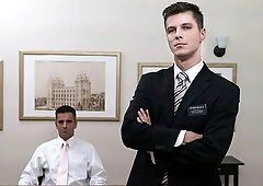 Oral scene featuring Elder Nicola and his gay superior