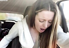 Day in the life of a Camgirl! Testing recent toys in the DRIVE THRU + MALL! So Many Orgasms!!