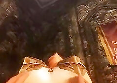 Futanari BJ Reverse POV Candlehearth Hall