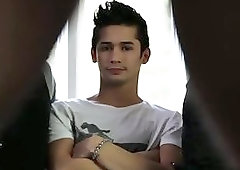 Big dick gay oral and cumshot