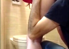 Milf Ass Worship In The Toilet