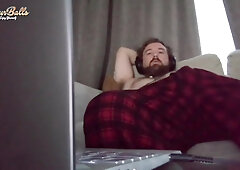 Solo Guy Enjoying Watching Porn And Cumming Hard