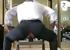 Businessman cries for daddys dick