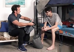 Verbal Step-Uncle Fucking Twinks Together