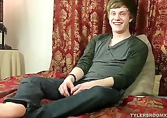 Twink Aaron West Jacks Off