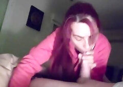 stepmom worthy night oral-sex swallowing each cum drop & showing cum in throat mother i'd like to fuck