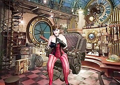 Granny Carmen Cutie’s Majestic Stick & Wang Double Cum