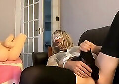 prostate_play - CD with trans sex doll - vibrator and bb dildo