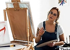 Ts Daisy Taylors shecock gets deepthroat