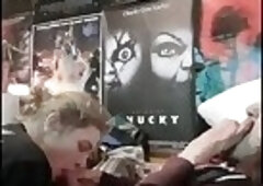 Cole sucks my hands and dick taking my cum