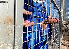 I was so nasty that I stuck my pipe in the very first slot I witnessed. How much gusto