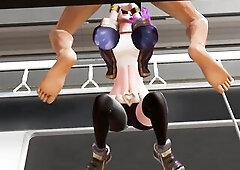 League of legends:Akali licks her previous to video