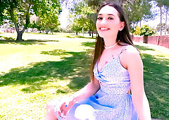 Sera Ryder meets a guy at the park who invites her to his place