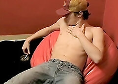 Kevin Perry indulges in his smoking fetish while wielding his massive sword