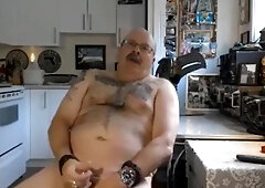 Daddy cam for me with cum