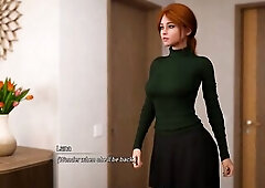 FUTANARI Beats Her BIGGEST MEAT STICK- Package Consummate Porn Game