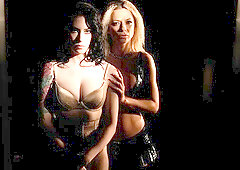 Anna De Ville and Shalina Devine are enjoying lesbian sex so much