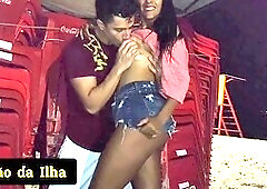 Seductive married woman gets caught on the beach, filmed by the cuckold and a hidden camera