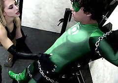 Femdom fetish strap porno