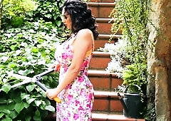 BBW White Chick Big Boobs Cam Play