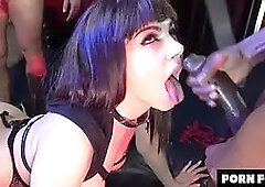 Valentina Nappi Ass Fucked in rough interracial sadism basement 3some