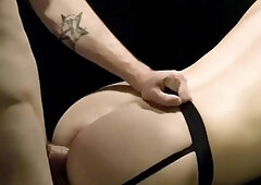 RawFuckBoys: Thick jock Tom Bentley receives squirt