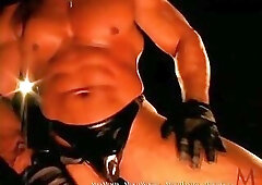 Ray Arde Stripping Flexing and Posing