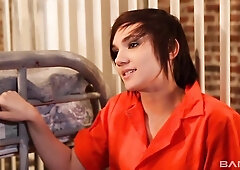 Horny Inmates Nikki Hearts And Natasha Starr Have Hot Jailhouse Sex!