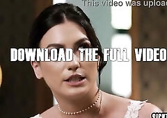Kinky bride and hawt chick dropped to their knees and gave a oral-sex previous to hardcore vagina screwing