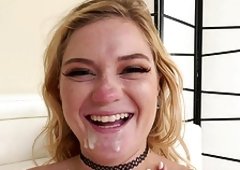 Young Chloe Foster needs to moan while a handsome guy bangs her