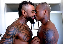 CRAZY STUD TOYING WITH MY PINK CIGAR