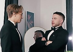 Leo Louis helps Marcus McNeil get rid of his pre wedding jitters