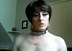 SISSY EVE'S ADULT TOY SHOW - amateur crossdresser webcam fun