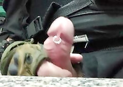 the dick and cop scene