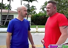 Raylin and Joseline getting their tight pussies slammed