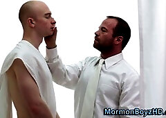 Elder bear in uniform