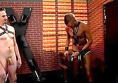 Micah get both of his fists into Wrex's sloppy hole