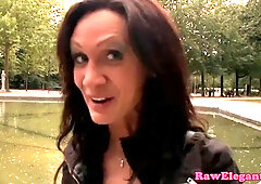 Hd action with come-hither Cynthia Vellons from Elegant Raw