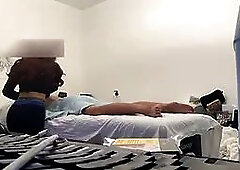 Legit Colombian RMT gives into Monster Asian Cock 2nd Appointment