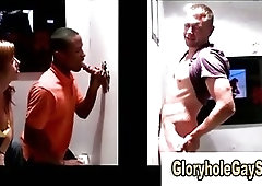 Straighty conned into gay blowjob by girl