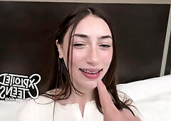 Not Only Is She Just 18 But She's Even Got Freckles And Braces - Freckles