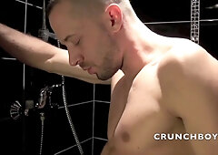Mike fucked by Tony Axel under the shower water - CrunchBoy