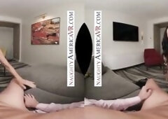 Breasty mother I'd like to fuck Reagan Foxx gives u the ultimate Porn Star Experience in VR