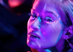 Slim young hottie Tiffany Tatum feels a giant dick inside her crack