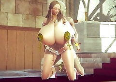 Milfing, boob sex, cartoon princess
