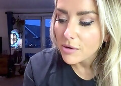 Sexy solo girl loving masturbation with toys
