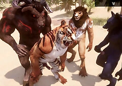 Kinky Life / Homo Fur Covered Gang Fuck-A-Thon