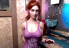 Steamy stories and pc gameplay featuring a redhead with huge boobs