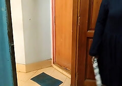 Wife Fucked Hard With Dirty While Sweeping In The Room - Pov